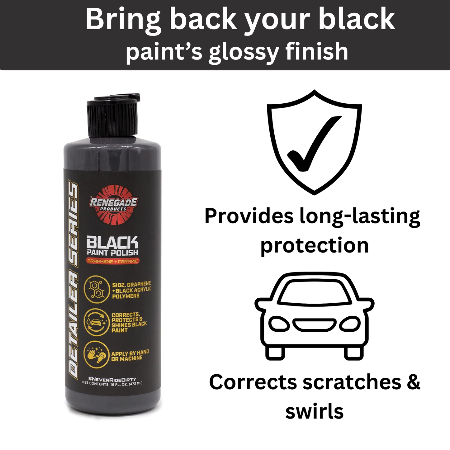 Luxsane™ Black Paint Polish